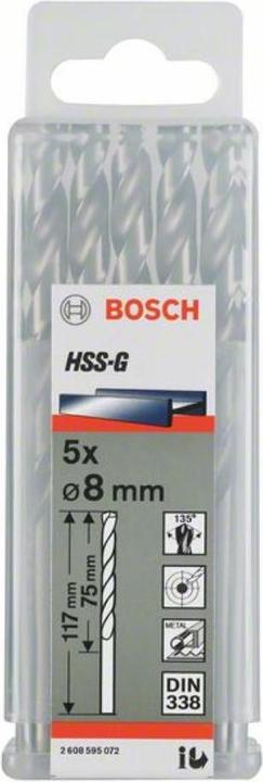 Immagine prodotto Bosch Professional Zubehör Trapano PRO Metal HSS-G, 11 x 94 x 142 mm (11 mm)