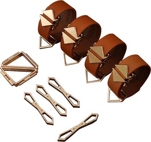 Actual product image Lockink HogtieSet braun