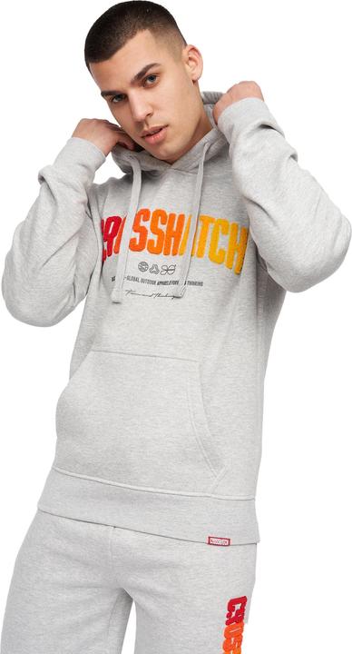 Image du produit Crosshatch Sweat à capuche floqué pour homme (L)