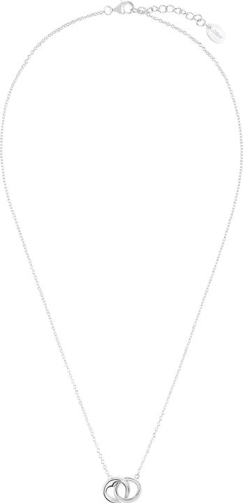 Actual product image S.Oliver Necklace for ladies, 925 Sterling Silver | Heart (925 silver, 42 cm)