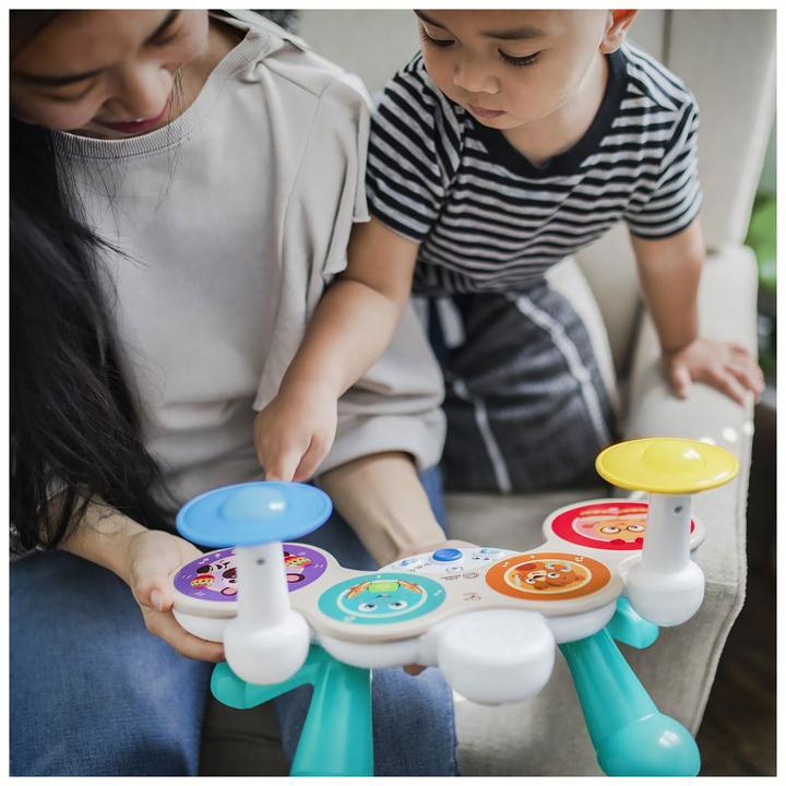 Actual product image Hape Deluxe Magic Touch Drum (German, English, French, Italian)