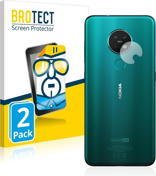 Productafbeelding BROTECT Schermbeschermer Clear (2 Stuk, Nokia 7.2)
