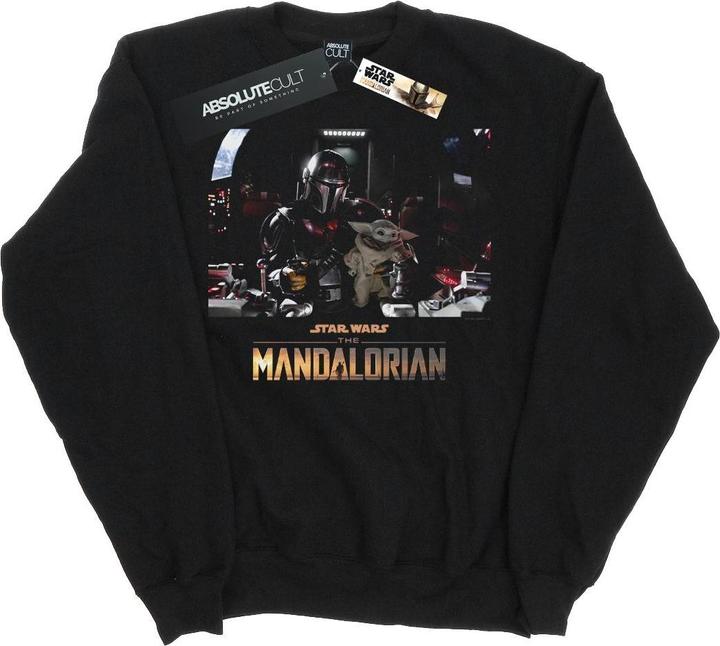 Star Wars The Mandalorian Child On Board Sweatshirt Jungen