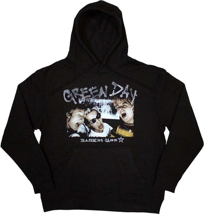 Produktbild Green Day Basket Case Star Kapuzenpullover (L)
