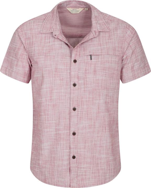 Actual product image Mountain Warehouse Mens Coconut Slub Short-Sleeved Shirt (S)