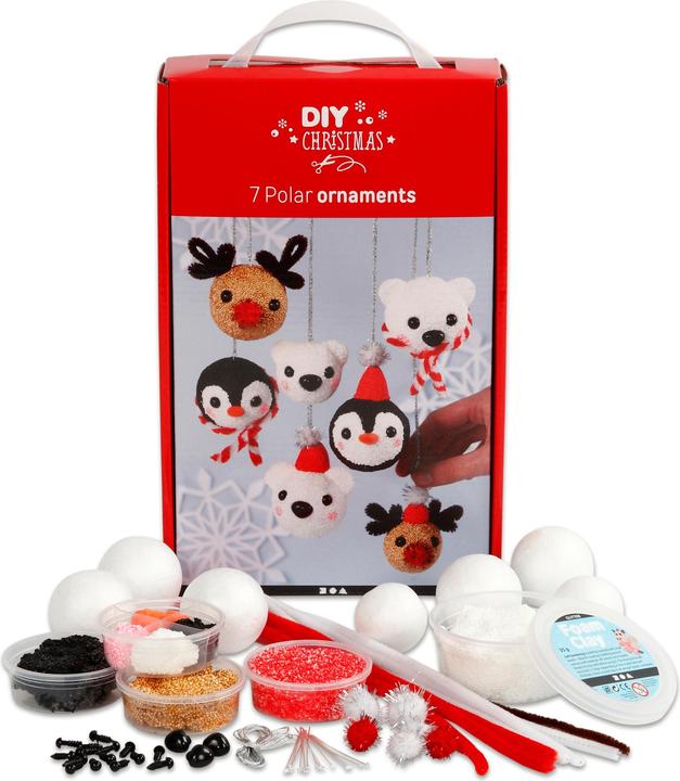 Actual product image Creativ Company Christmas tree balls handicraft set