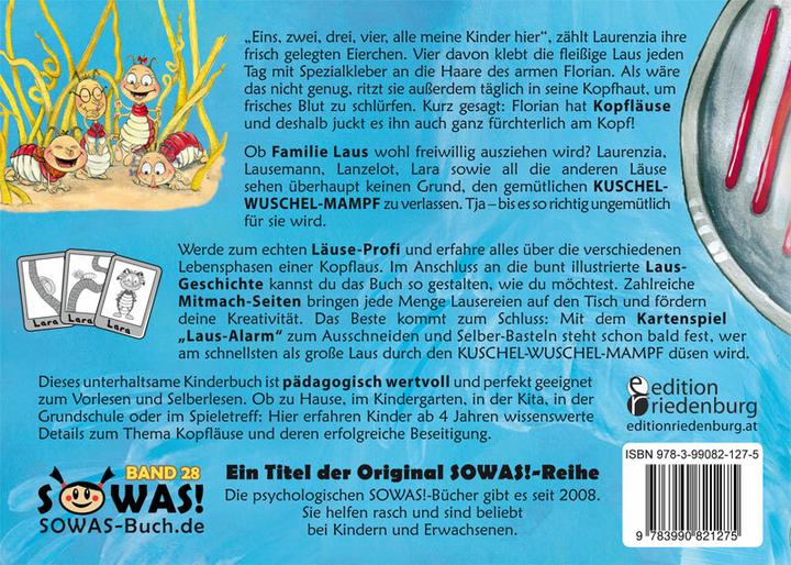 Produktbild Familie Laus zieht aus! Das fröhlich illustrierte Vorlese- und Mitmachbuch zum Thema Kopfläuse (Deutsch, Heike Georgi, Roswitha Schweizer, Sigrun Eder, 2022)