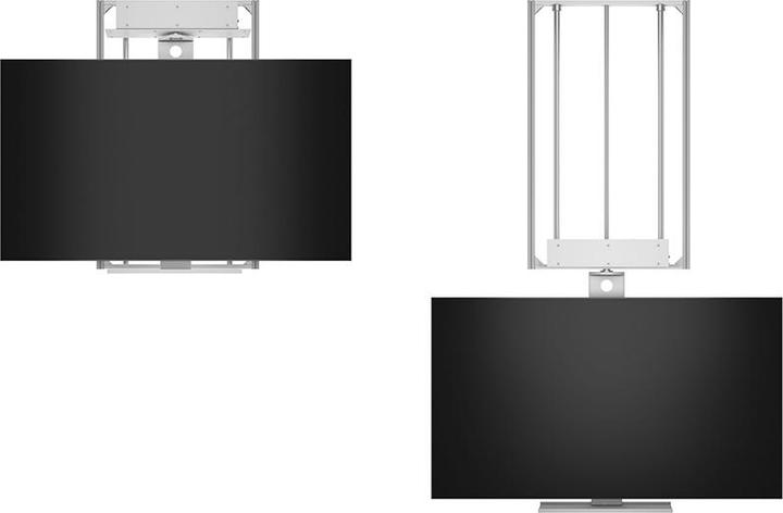 Immagine prodotto DSS Sollevatore da soffitto per TV, 55-75", senza fili, max 40 kg, nero (75", 40 kg)
