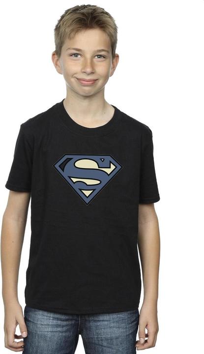 Image du produit - T-shirt SUPERMAN INDIGO BLUE LOGO - Garçon (140, 146)