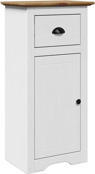 Actual product image VidaXL Bathroom cabinet BODO White and brown 44x30x90 cm