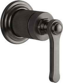 Black brushed metal