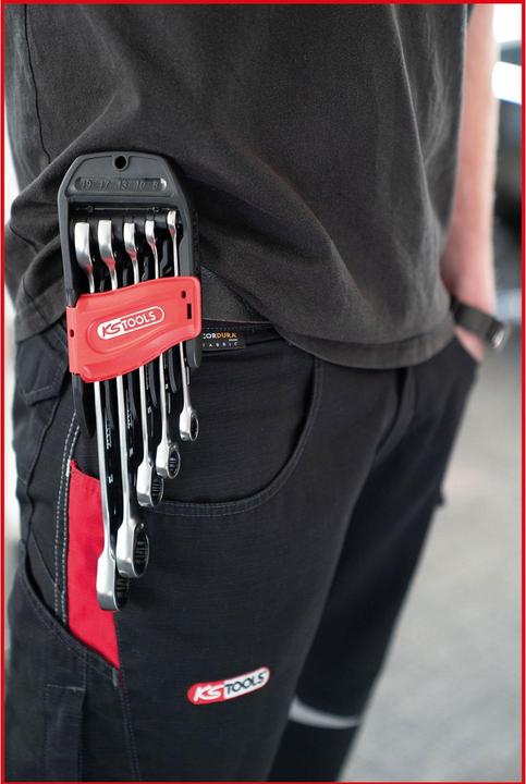 Productafbeelding KS Tools Ratel combinatiesleutelset (19 mm)