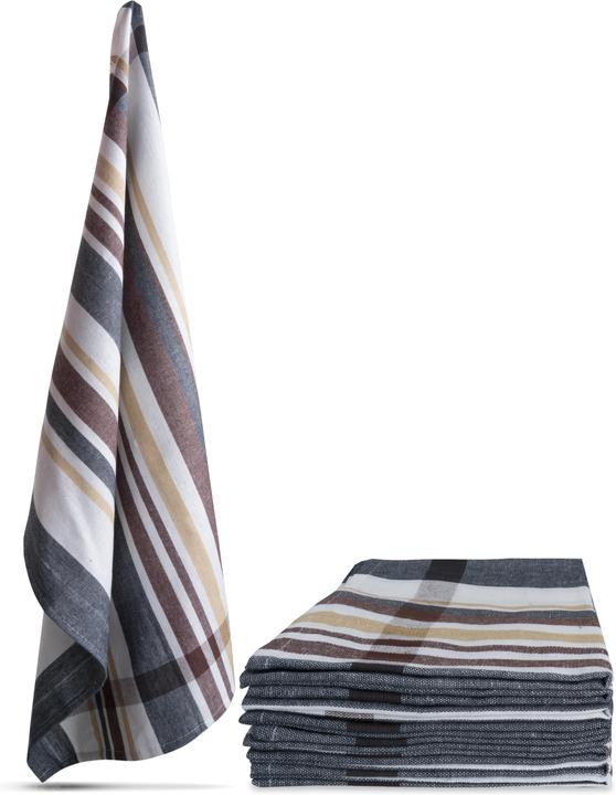 Produktbild Aspero 100 Geschirrtücher aus Baumwolle (55 x 75 cm)