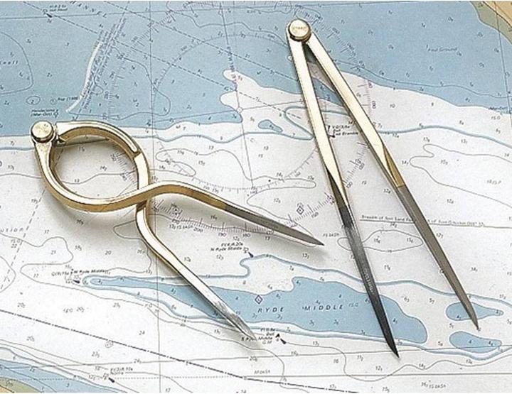 Actual product image Plastimo Brass card compass,200mm