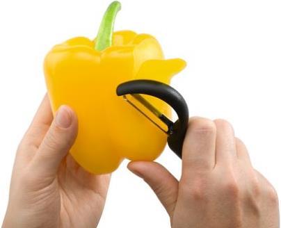 Actual product image Silit Tomato / vegetable peeler Pelaro black