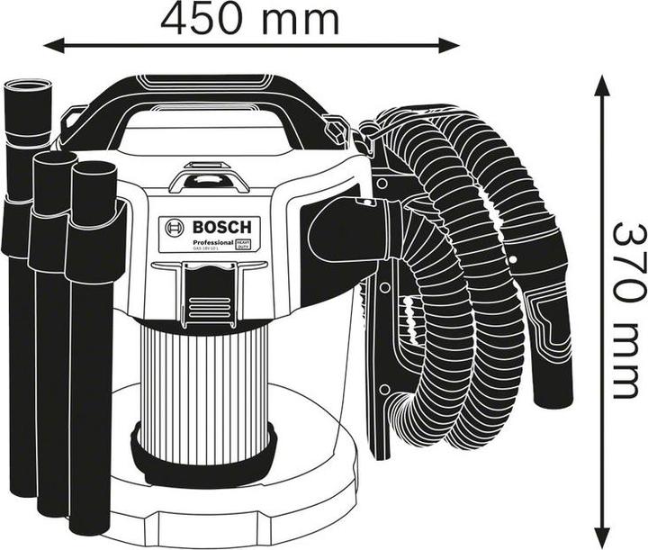 Image du produit Bosch Professional GAS Professional (Aspirateur eau et poussière)