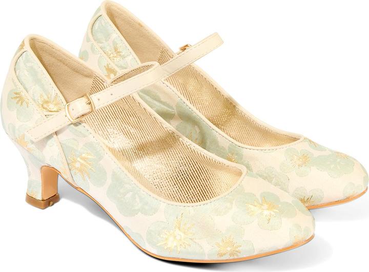 Produktbild Joe Browns Jacquard Floral Occasion Shoes (38)