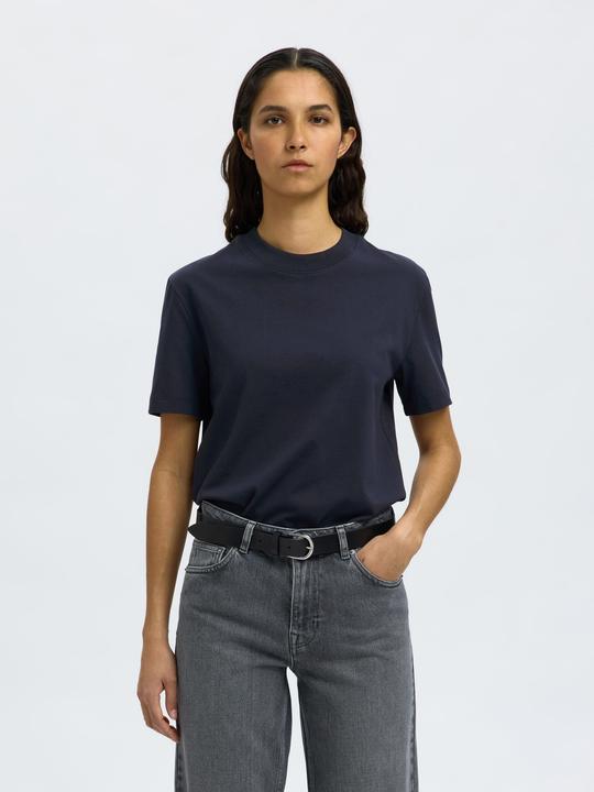 Actual product image Selected Femme Mock Neck T-Shirt (S)