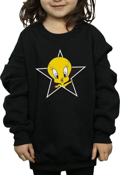 Immagine prodotto Looney Tunes Tweety Pie Star Felpa Ragazze (152, 158)