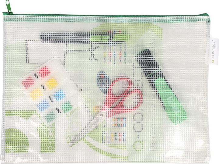 Image du produit Q-Connect Poches zippées (Porte-monnaie & porte-documents)