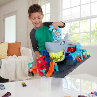 Produktbild Hot Wheels City Ultimative Hai Auto-Waschanlage