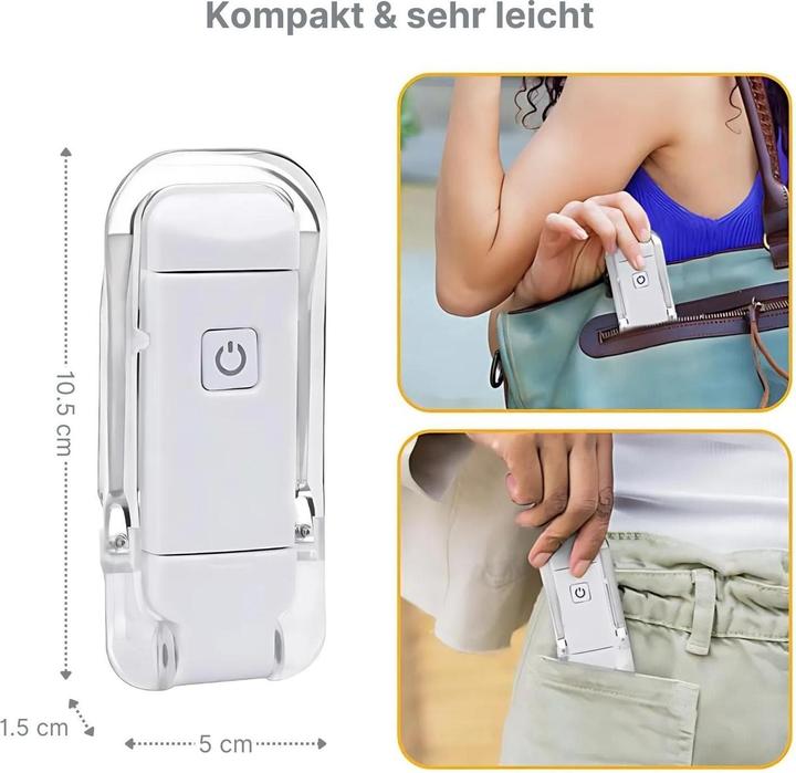 Actual product image Hermex Rechargeable reading lamp