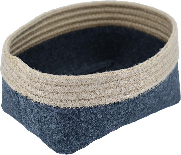 Kadastar Brotkorb Modern Blau Beige