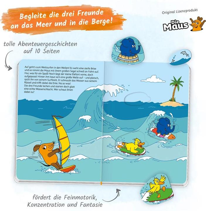 Productafbeelding Die Maus Puzzle- und Spielbuch (Duits, Uitgeverij Trötsch, 2023)