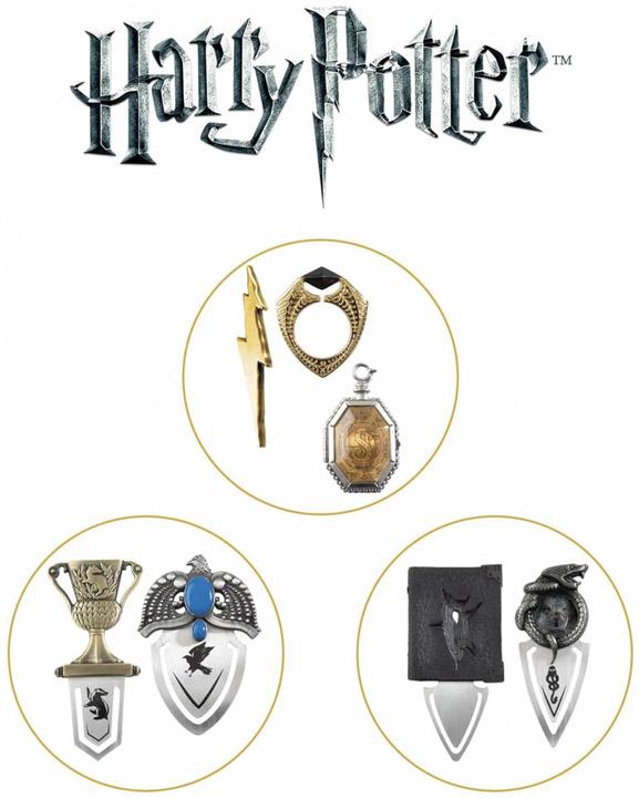 Image du produit Noble Collection Harry Potter Marque-pages Lot de 7 The Horcrux Collection