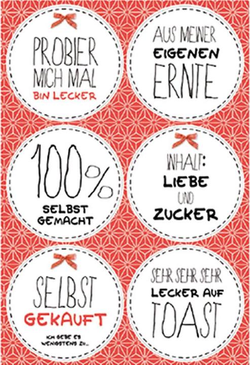 Actual product image Feldner + Partner Sticker Homemade Mix