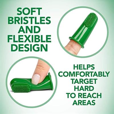 Actual product image Vet's Best Vinger Tandenborstels (Dog)