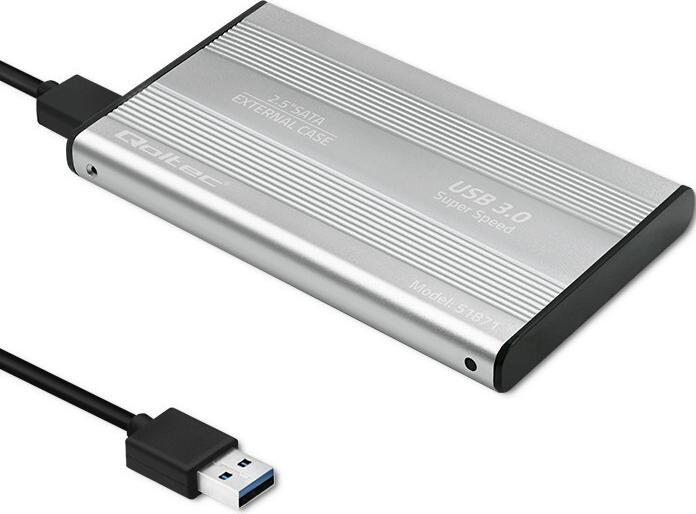 Immagine prodotto Qoltec Contenitore per disco rigido HDD SSD da 2,5 pollici SATA3, USB3.0