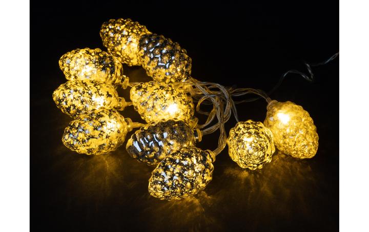 Produktbild Cocon LED-Lichterkette Tannenzapfen, 135 cm (0.08 m)