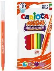 Actual product image Carioca Neon fibre-tip pens (Neon colours, 8 x)