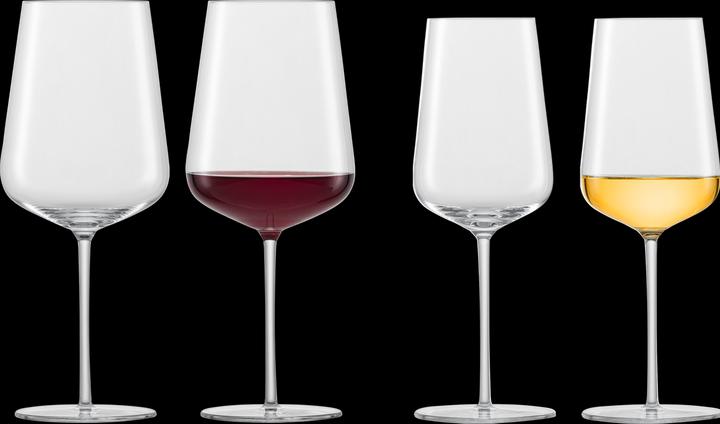 Produktbild Zwiesel Chardonnay & Bordeaux Weingläser VERVINO (48.70 cl, 4 Gläser, Weingläser Set)