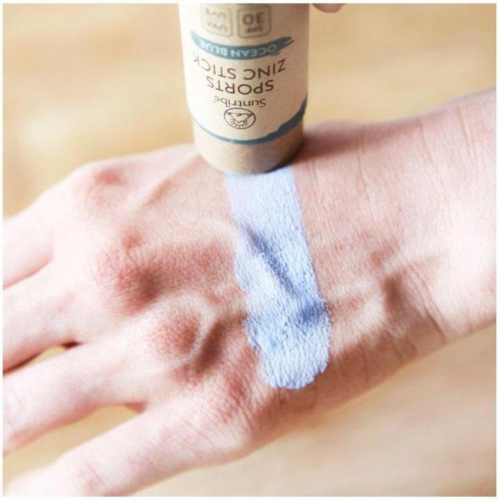 Immagine prodotto Suntribe Bio-Sonnenstift Ocean Blue (Stick solare, Crema solare viso, SPF 30, 33 ml, 30 g)