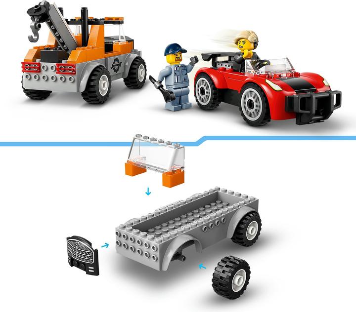 Produktbild LEGO Abschleppwagen mit Sportauto (60435, LEGO City)