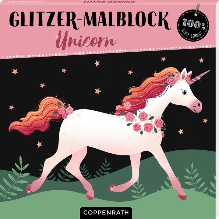 Image du produit Bloc de coloriage pailleté