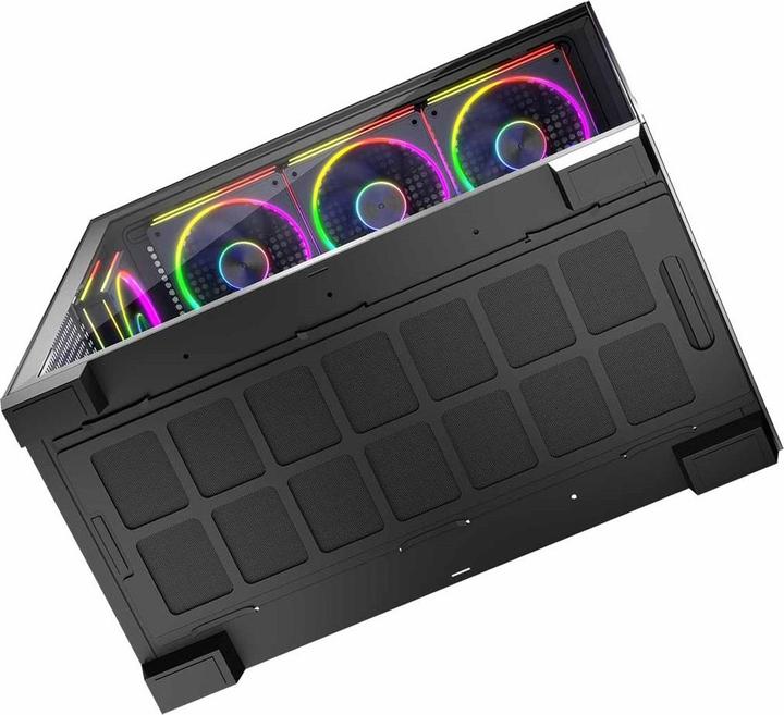 Actual product image Modecom Computergehäuse VOLCANO STELLAR ARGB MIDI 8F (mATX, Mini-ITX, ATX)