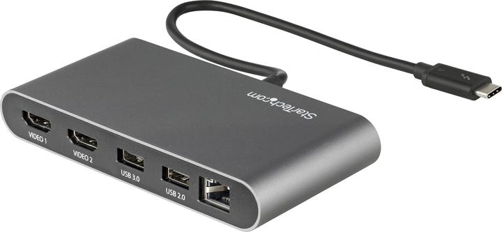Produktbild StarTech TB3DKM2HDL (Thunderbolt, 5 Ports)