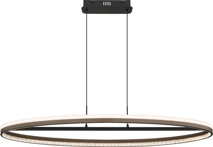 Produktbild Globo Hängeleuchte Metall Schwarz Matt, 1xled