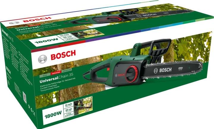 Produktbild Bosch Home & Garden Kettensäge UniversalChain 35: 2x Sägekette (Elektro Kettensäge)