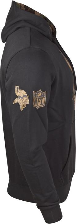 Produktbild New Era Fleece Hoody - NFL Minnesota Vikings schwarz - M (M)