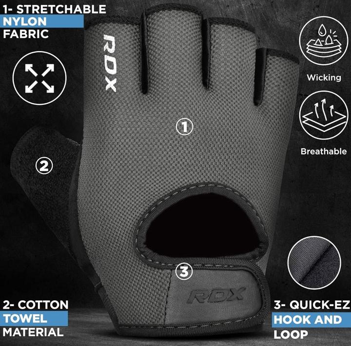 Image du produit Rdx Gants de Musculation (L)