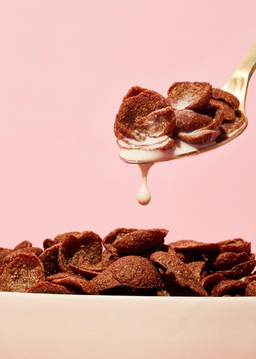 Actual product image KoRo Crispy organic breakfast cereal bowls sweetened with chocolate flavour and date sugar (1000 g)