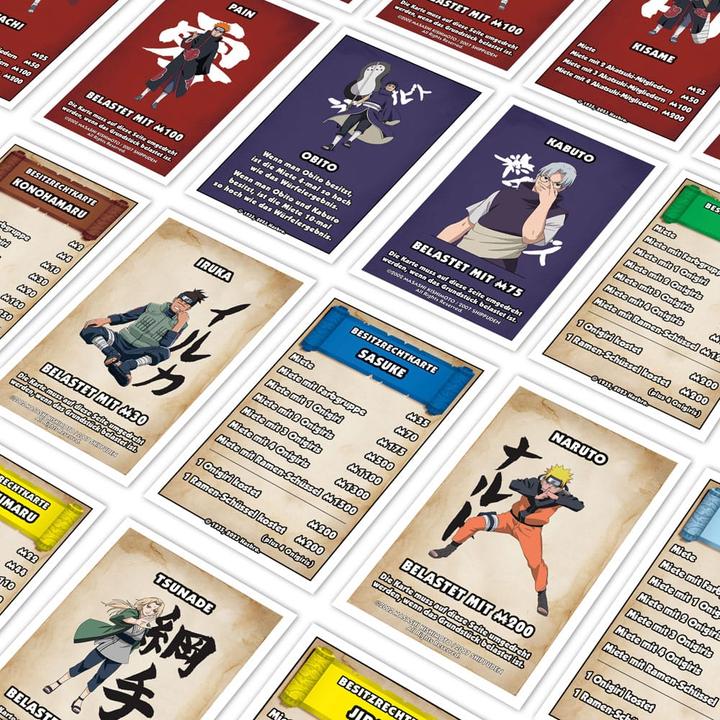 Image du produit Winning Moves Monopoly : Naruto (Allemand)
