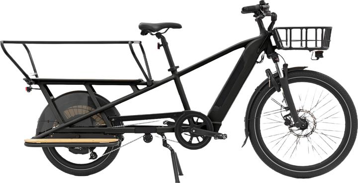 Btwin E-cargo bike Cargobike R500E Longtail V2 black
