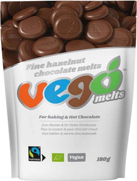 Vego Chocolate vego Fine Hazelnut Chocolate Melts Bio (180 g)