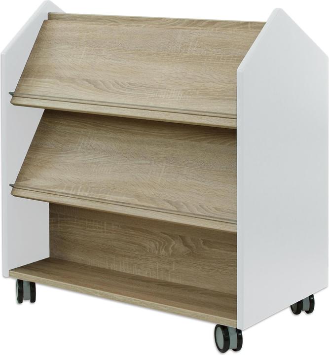 Actual product image Betzold EduCasa reversible library, mobile