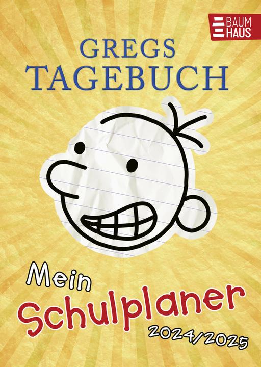 Produktbild Gregs Tagebuch - Mein Schulplaner 2024/2025 (Deutsch)